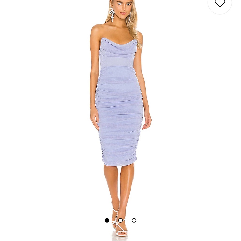 Michael Costello x REVOLVE India Midi Dress in Periwinkle